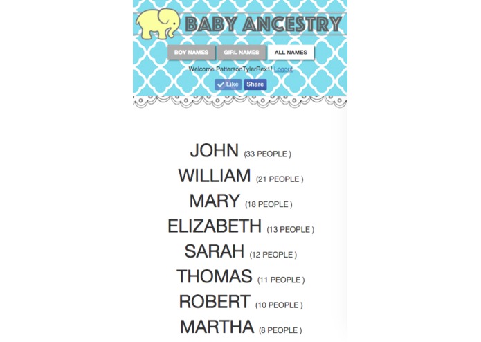 Baby Ancestry – screenshot 1