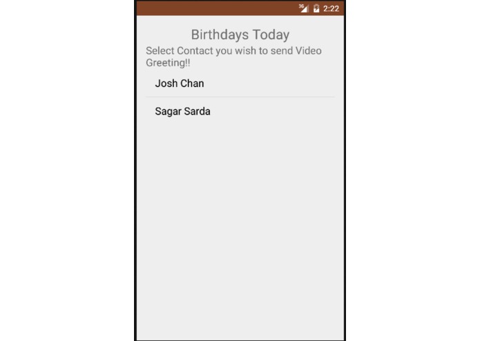 Birthday Greetings Video – screenshot 2