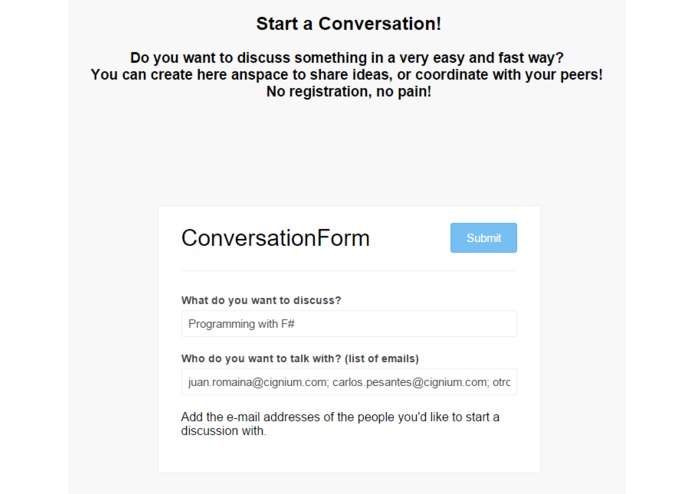 SimpleDiscussion – screenshot 3