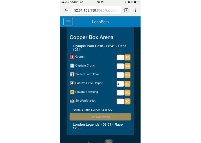 LocoBets – screenshot 2