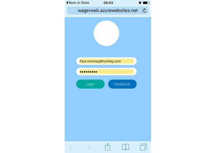 Wager – screenshot 1