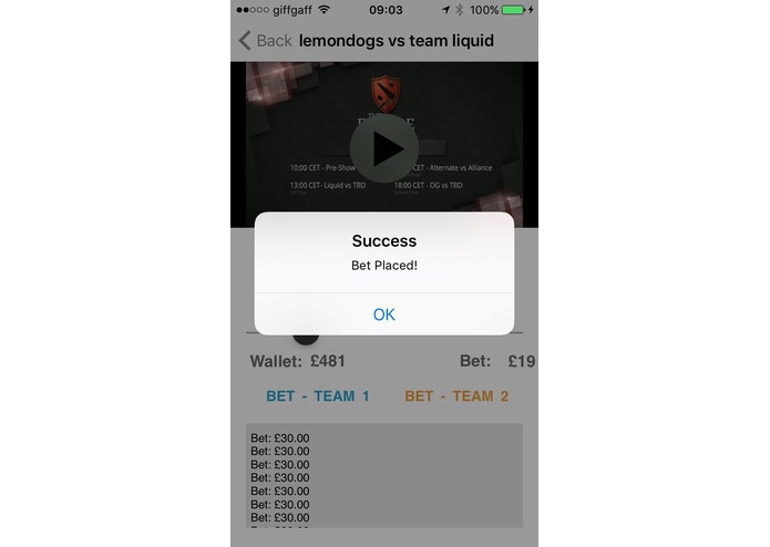 BattleBets – screenshot 3