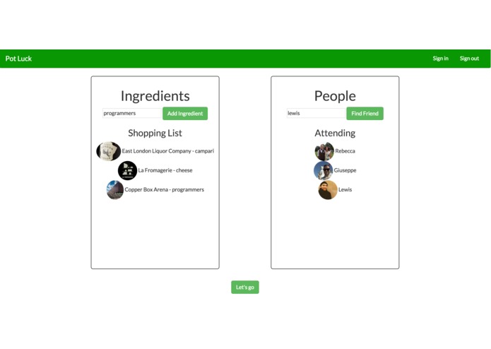 Pot Luck – screenshot 1
