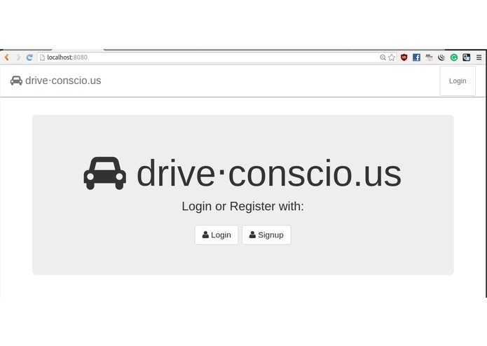 driveconscio.us – screenshot 1