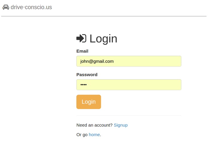 driveconscio.us – screenshot 2