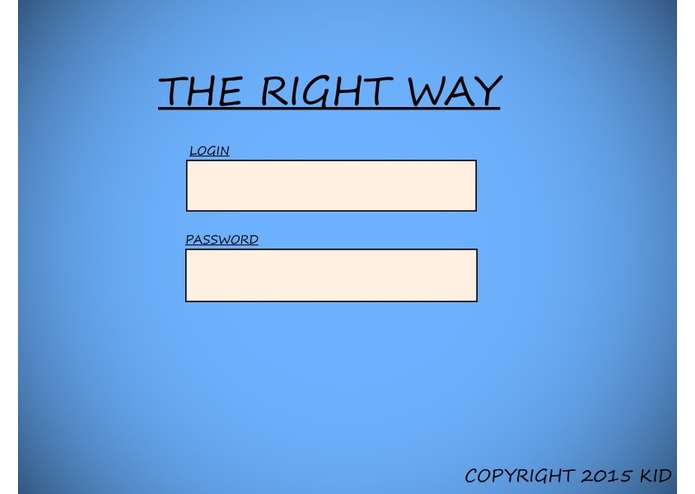 The Right Way~ – screenshot 1