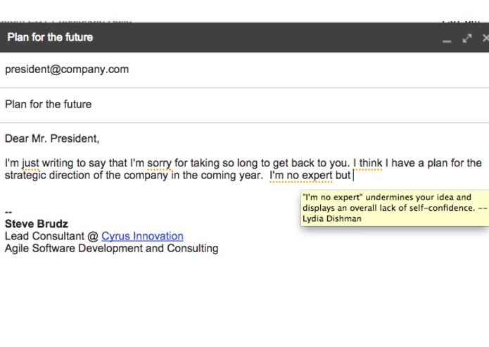 JustNotSorry – screenshot 2
