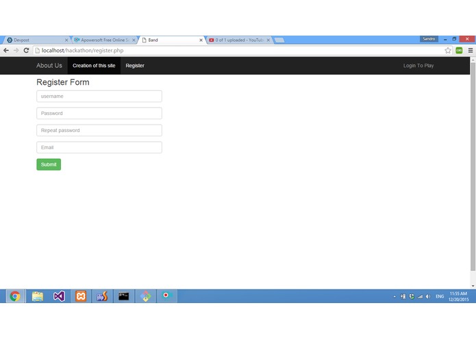 BANDer – screenshot 1
