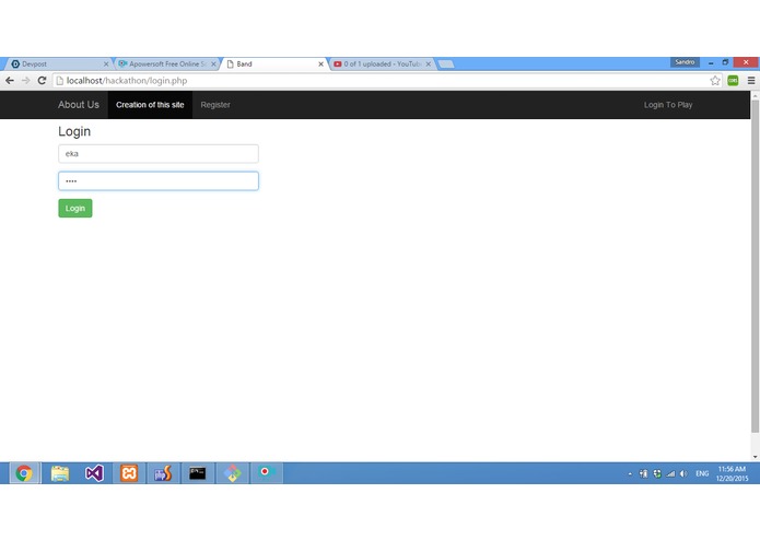 BANDer – screenshot 2