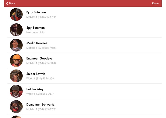 ReceptionKit – screenshot 4