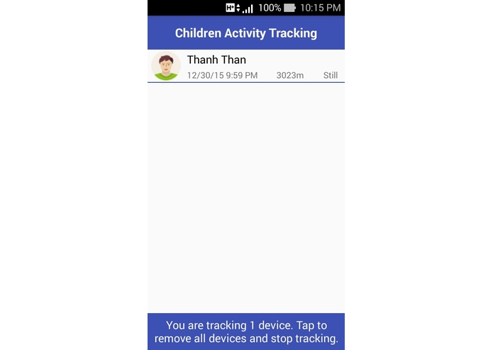 Simple Children Tracking – screenshot 2
