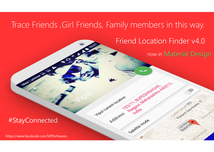 Friend Location Finder – screenshot 1