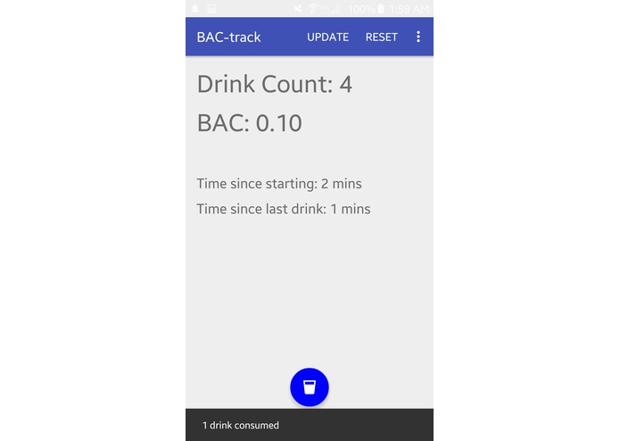 BAC-track – screenshot 3