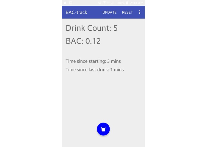 BAC-track – screenshot 4