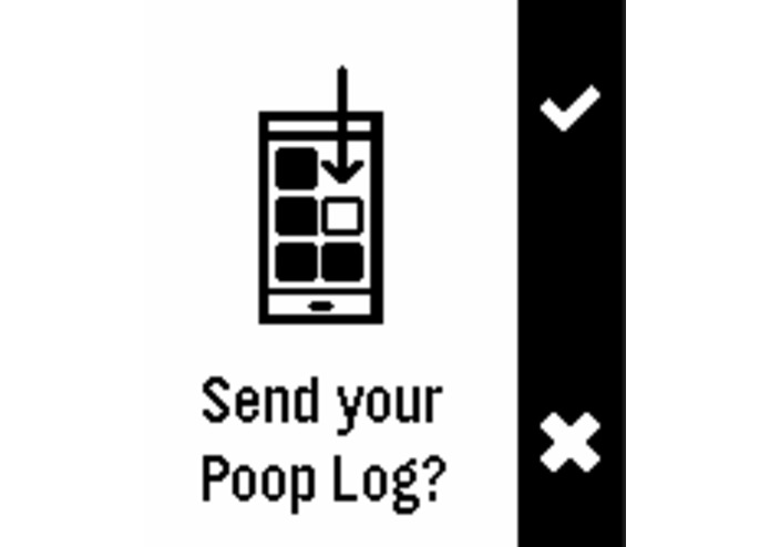 PoopLogger: Gastrointestinal Health Tracking on Pebble – screenshot 4