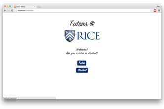 Tutors @ Rice