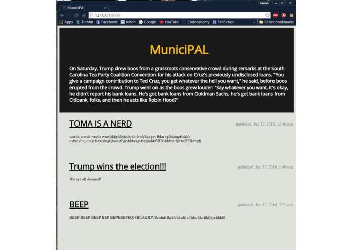 municiPal – screenshot 4