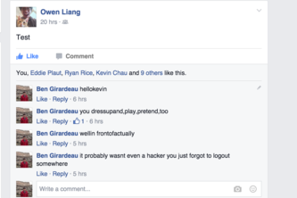 Self Driving Facebook