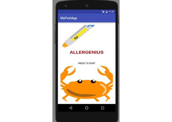 Allergenius – screenshot 1