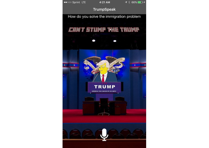 TrumpSpeak – screenshot 2