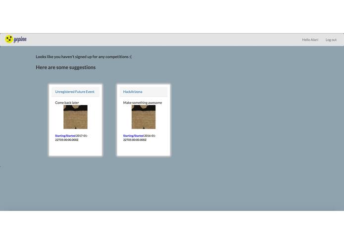 Yepinn – screenshot 2