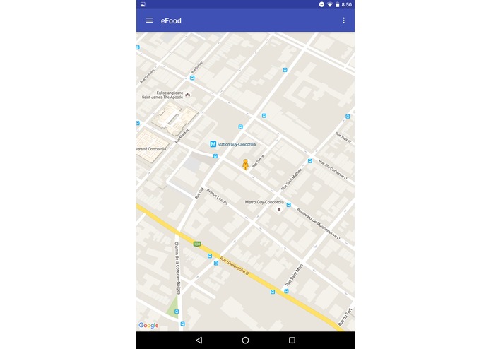 eFood - ConUHacks – screenshot 1