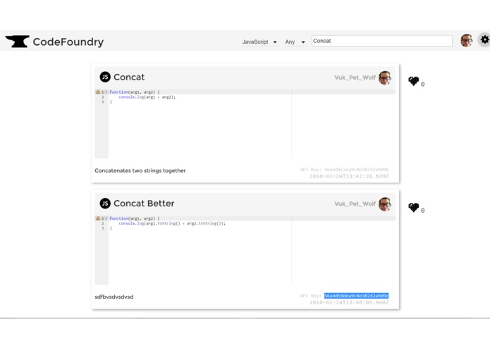 CodeFoundry – screenshot 2