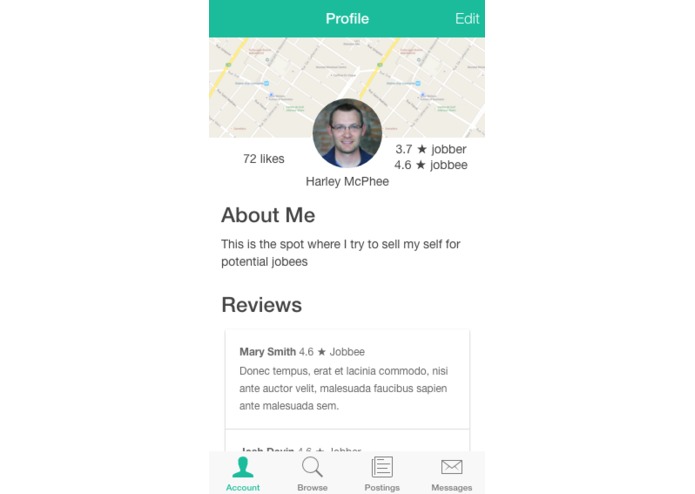 OneJob – screenshot 2