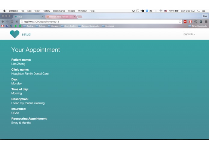 Salud – screenshot 4