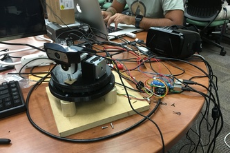 Oculus Rift Controlled Laser Turret