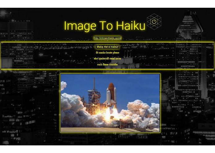 Image to Haiku – screenshot 2