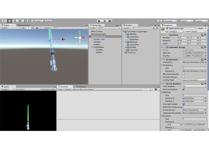 LightSaber, May the force be with you! – screenshot 1