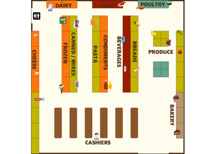 Buggy Buddy: Indoor navigation for your shopping list – screenshot 1
