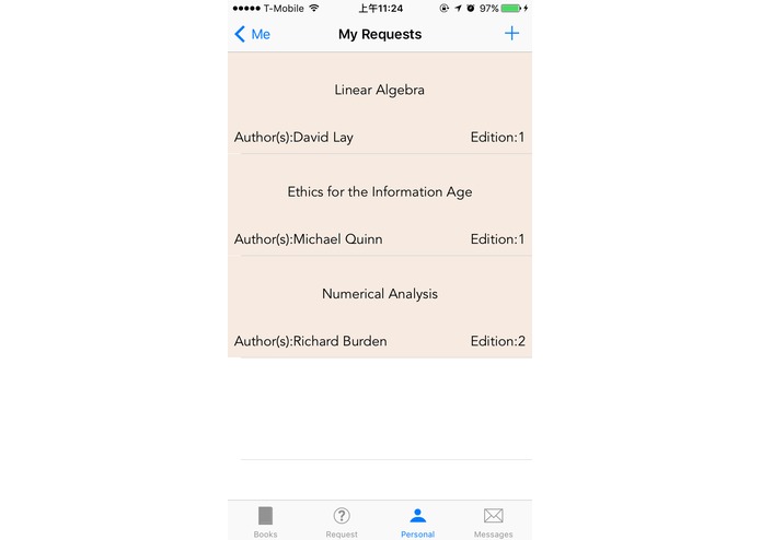 BookSwap – screenshot 1