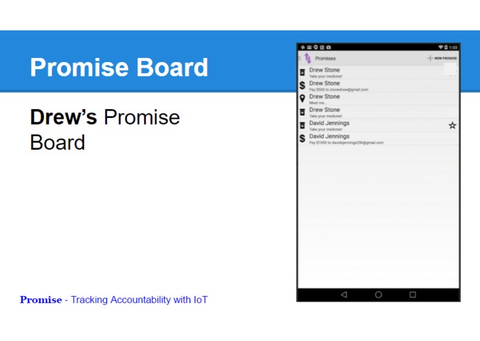 Promise – screenshot 2