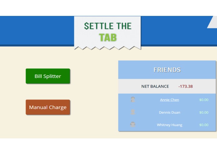 Settle The Tab – screenshot 2