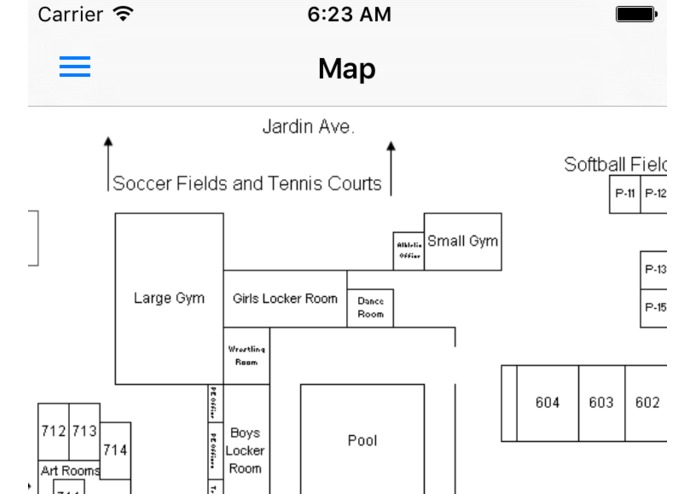 LAHS App – screenshot 1