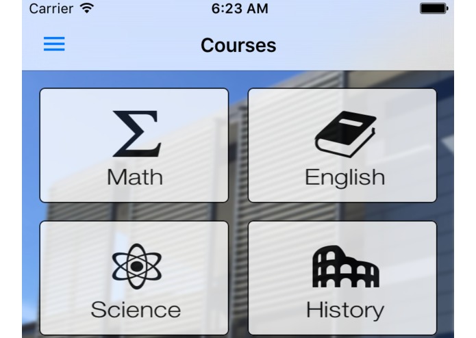LAHS App – screenshot 2