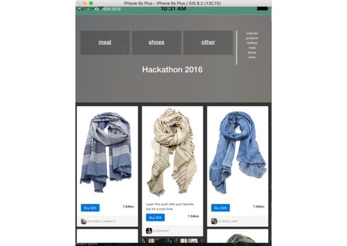 Geolocation eCommerce (1 idea, 3apps , 1 man team ) – screenshot 2