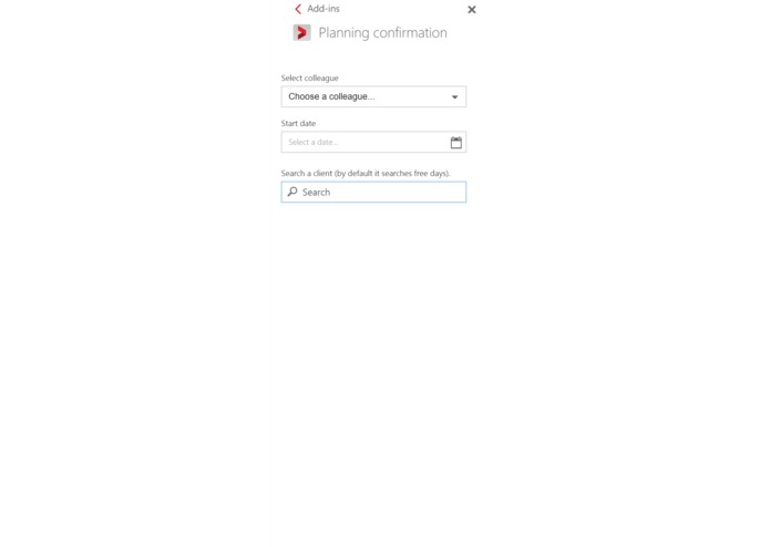 Online Planning System  – screenshot 1