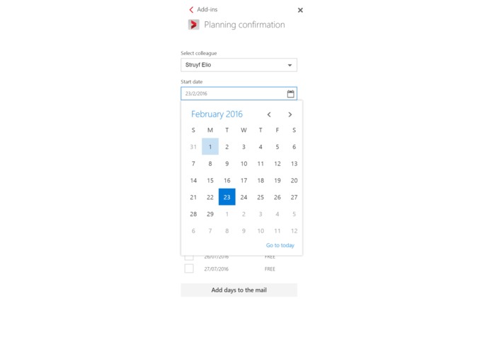 Online Planning System  – screenshot 5