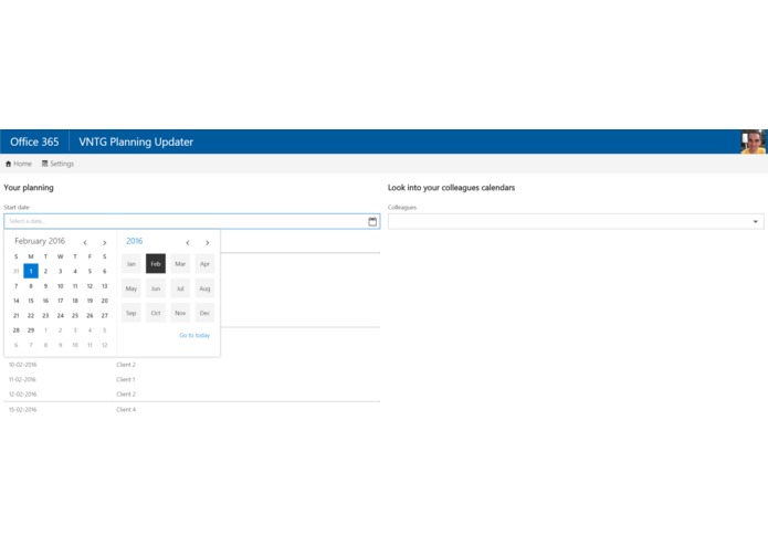 Online Planning System  – screenshot 9