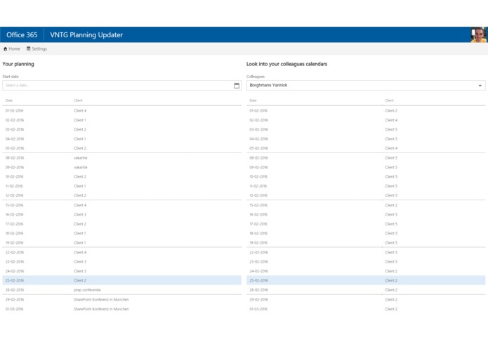 Online Planning System  – screenshot 10