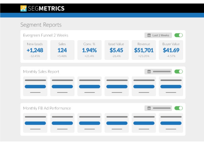 SegMetrics – screenshot 2