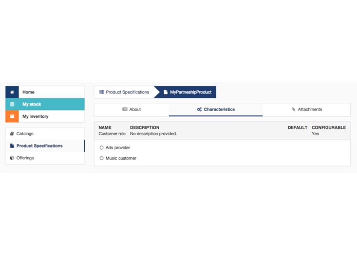 Business API Ecosystem – screenshot 3
