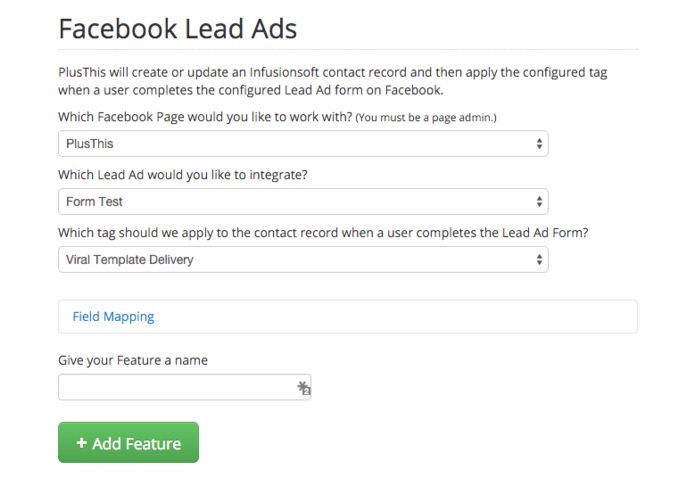PlusThis - Facebook Lead Triggers – screenshot 1