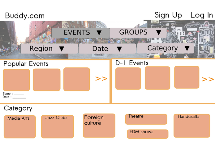 Buddy.com, connecting folks who love arts and culture – screenshot 1