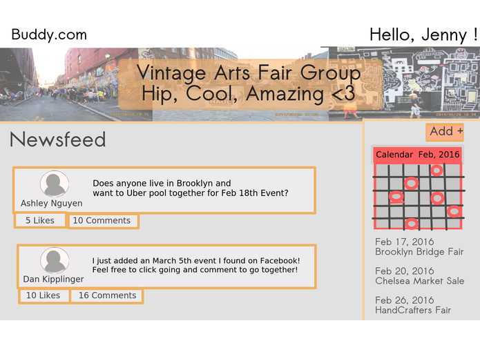 Buddy.com, connecting folks who love arts and culture – screenshot 5