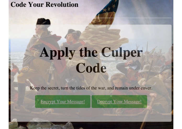 Culper Code – screenshot 1