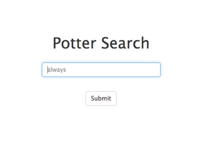 Potter Search – screenshot 1